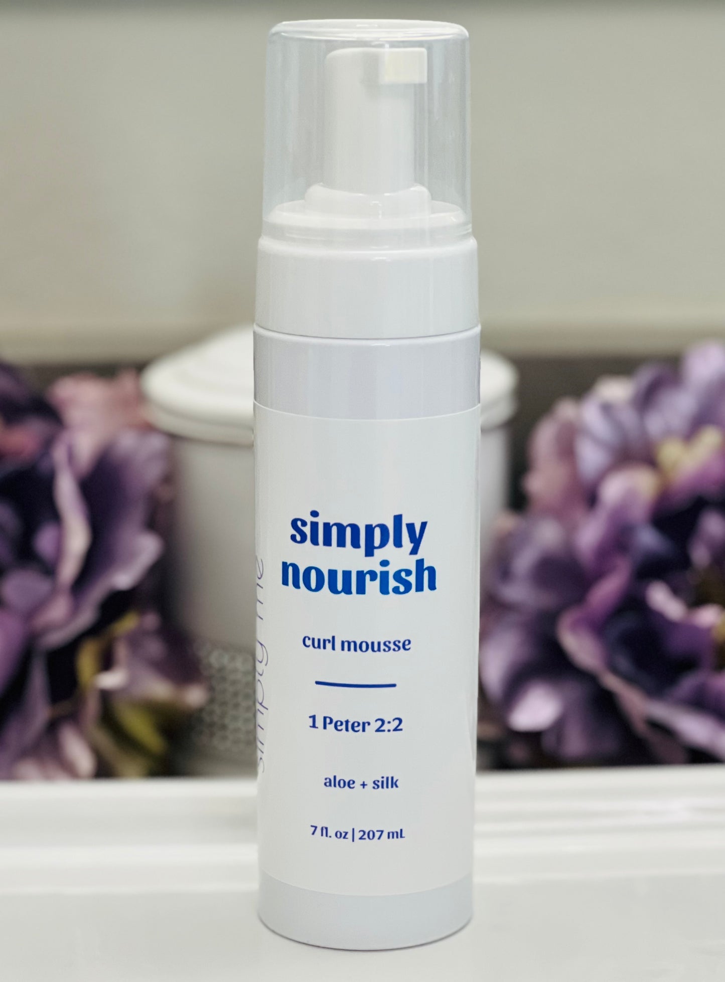 simply nourish curl mousse