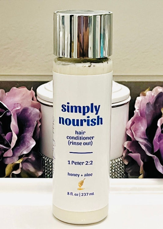simply nourish conditioner - honey & aloe (rinse-out)