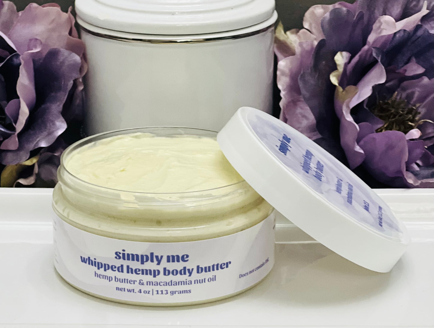 simply green whipped hemp body butter