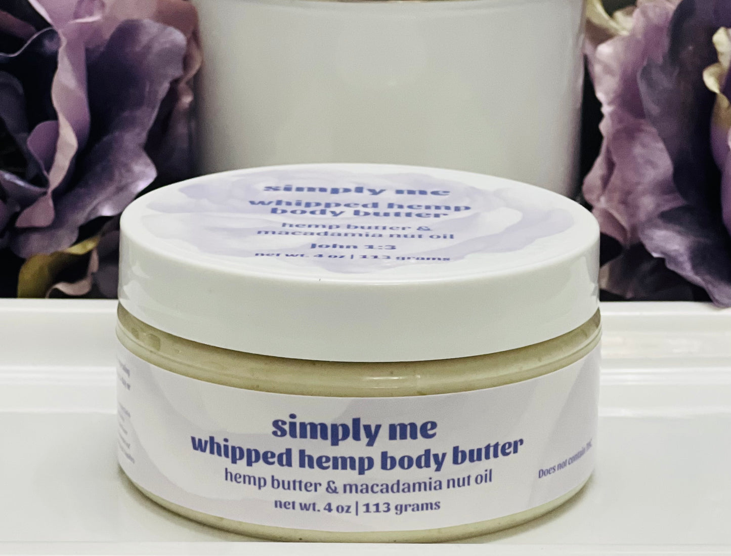 simply green whipped hemp body butter