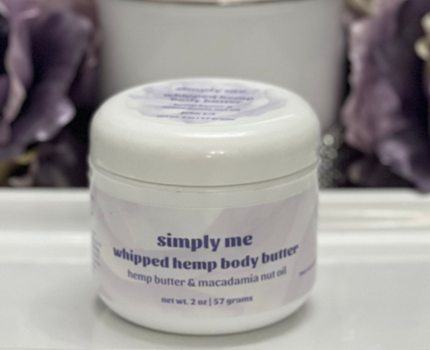 simply green whipped hemp body butter