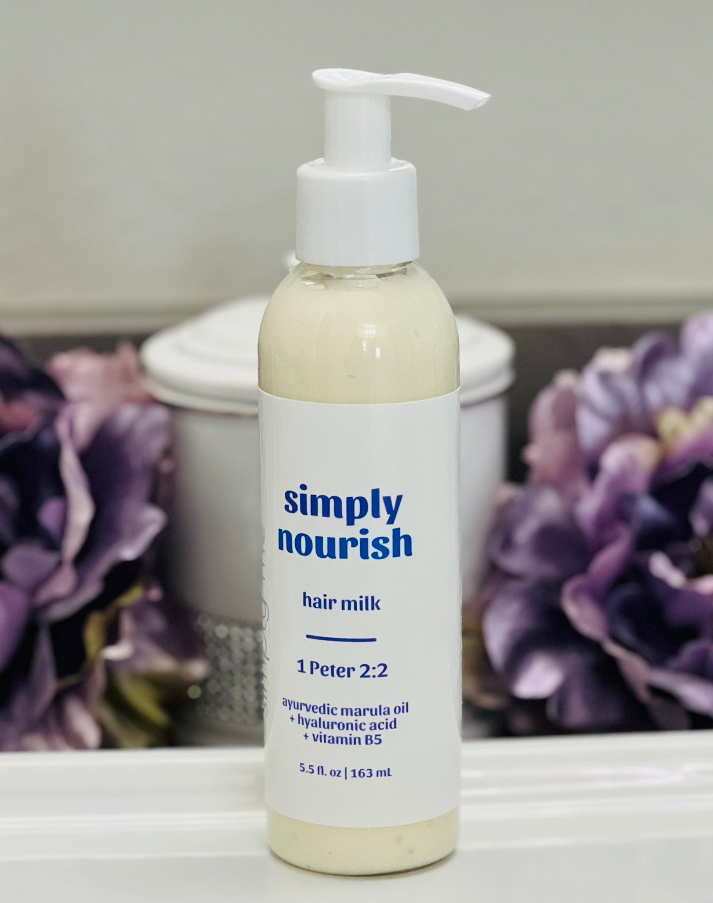 simply nourish hair milk