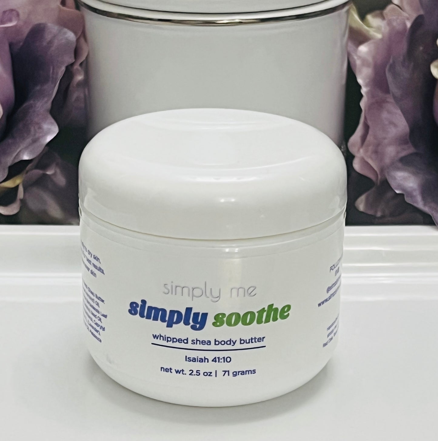 simply soothe whipped shea butter