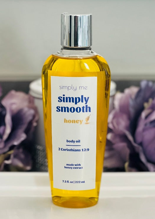simply smooth moisturizing body oil