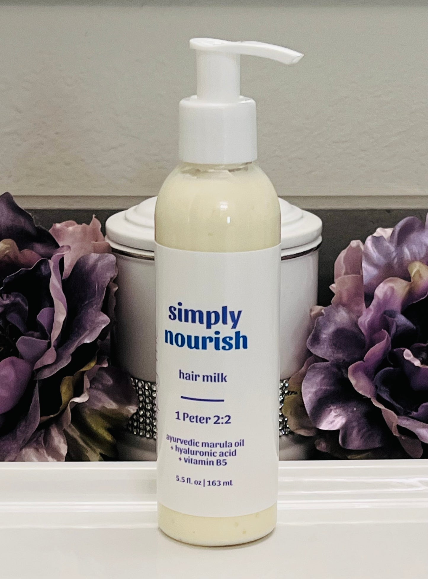 simply nourish hair milk