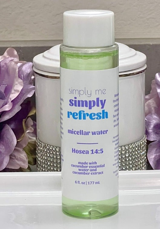 simply refresh micellar water